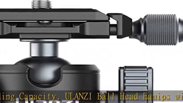 Tripod Ball Head ULANZI U-80L Camera Quick Release Metal Ball Head Camera Mount Arca Swiss 360° Rot