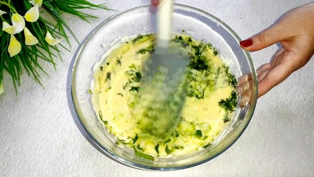 Стакан КЕФИРА и КАБАЧОК! Вкусный Завтрак или Перекус за 10 минут! Дёшево, просто