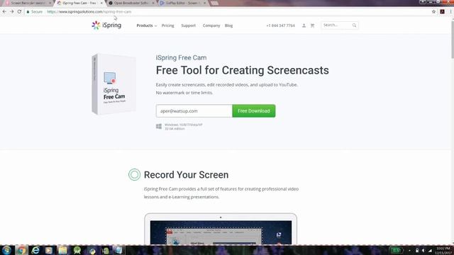 Top Best FREE Screen Recording Software 2017