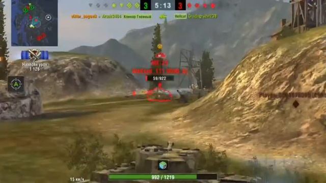Рубрика : ЗАЖАЛИ МАСТЕРА 😯/ БОЙ #1 ( Tiger 131 ) 🔥Wot Blitz