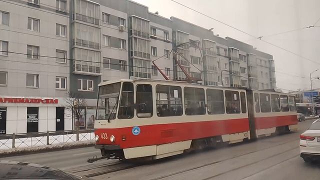 КАЛИНИНГРАД 2025: по городу на автобусе 19 от ул. Гагарина до Балтрайона - 21 февраля 2025, ПТ