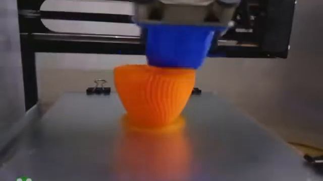 Monoprice Mini - spiral vase time lapse print