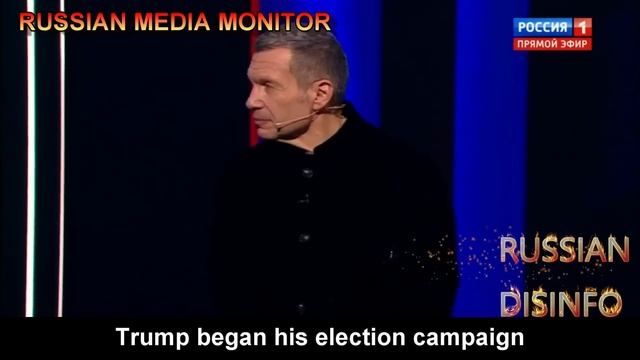 Russian state TV mocks Trump's statements