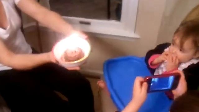 Eva's first birthday