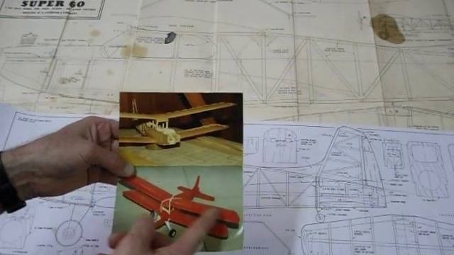 Building a model aircraft from a kit or plan