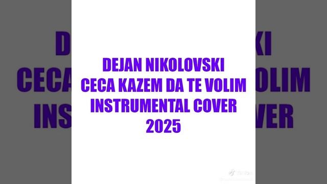 Dejan NIkolovski - Ceca - Kazem da te volim Instrumental Cover (2025)