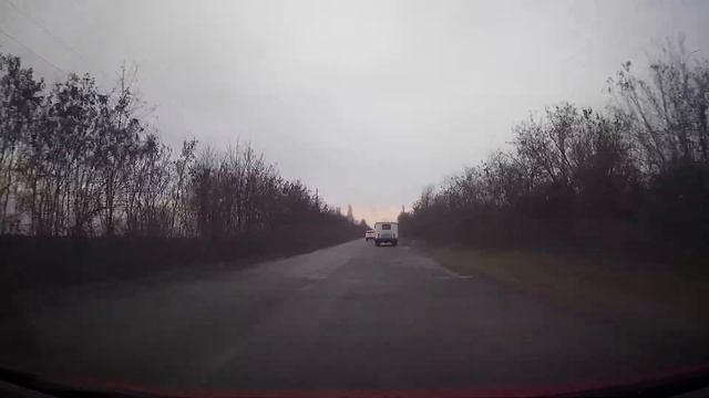 Опасный обгон за Галициново