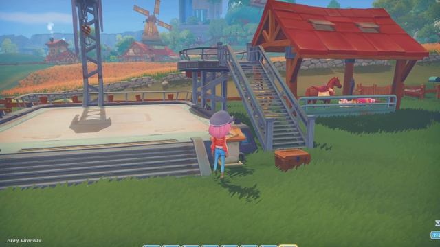 My Time At Portia - P50 - Balloon Bonanza/Hot Air Balloon + Pigments To get from Carol Total Shop.