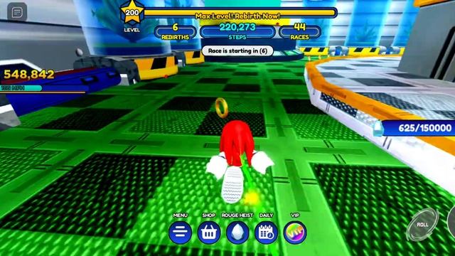 How to be get heist on this game sonic speed simulator