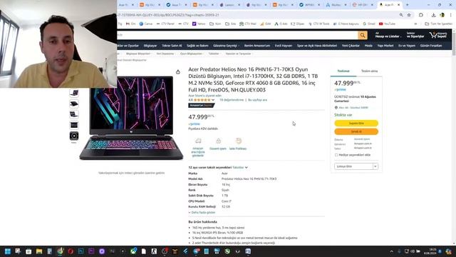 Hangi Laptoplar Alınır? Laptop Önerileri ve Soru Cevap Canlı Yayını - 8 Ağustos 2024