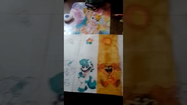 Арт со Smiling criaturies Раскрашевание всех персонажей. 8 видео в одном.