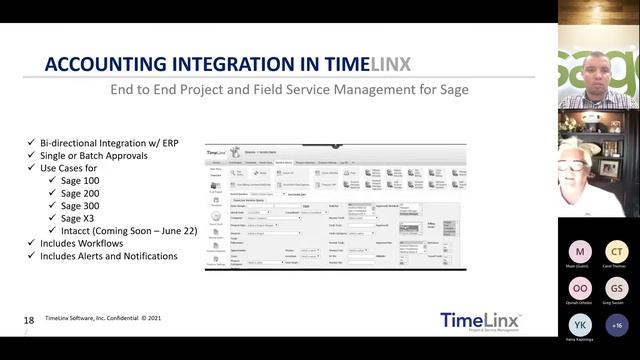 Sage Africa and Middle East Sponsored TimeLinx Project and Service Management Workshop Rebroadcast