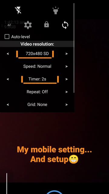 #shots app used- open camera