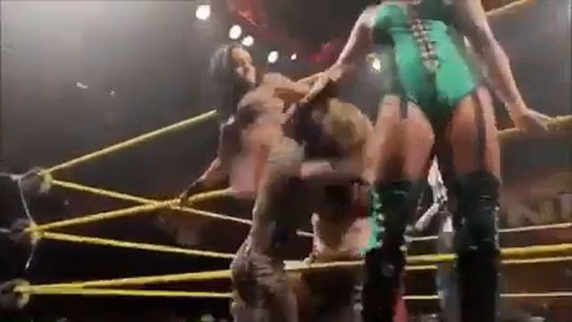 NXT's Aliyah And Vanessa Bourne Give StinkFace 🍑🍑