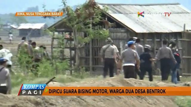 Gara-Gara Motor Berisik, Warga Dua Desa Ini Bentrok
