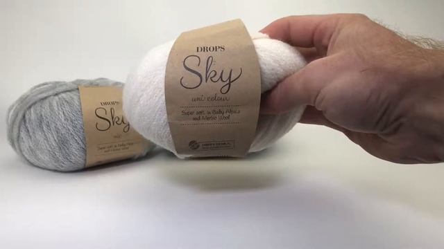 DROPS Sky 08 Lavendel (mix) - Wol Garen ✓ Superzacht en licht in babyalpaca & merinowol