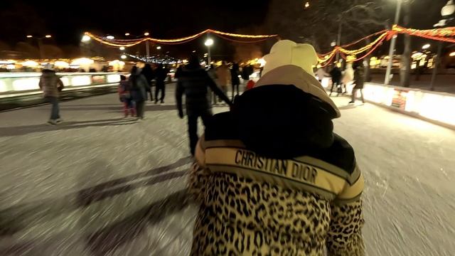 Каток в Парке Горького 22.02.2025.