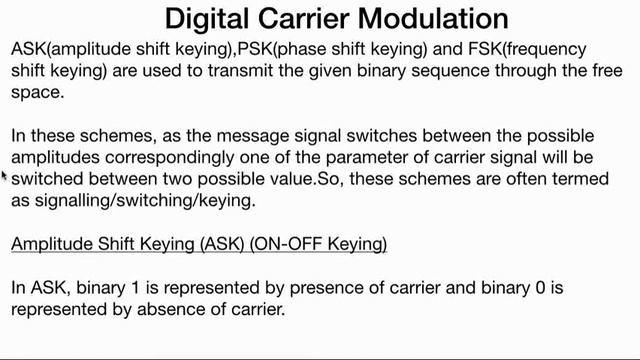 Analog and Digital Modulation Techniques