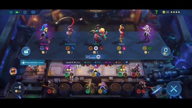 combo terbaru hyper freya 3 detik musuh rata 6643  awan combo magic chess
