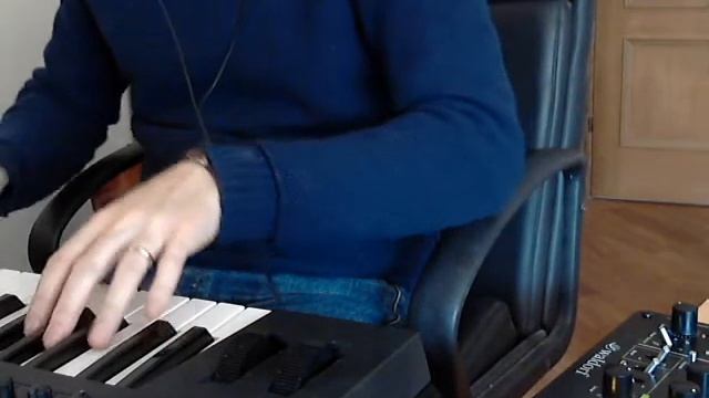 Waldorf Rocket Demo - Boost function - "Gritty Calliope" sound w/ external delay
