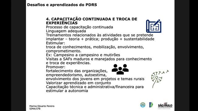 Sistemas Agroflorestais no Estado de São Paulo