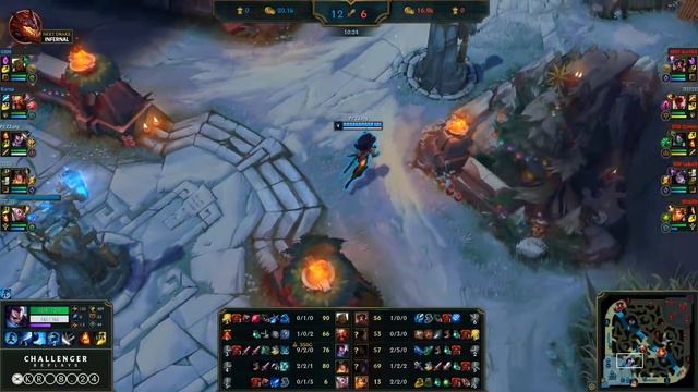 Yasuo Mid vs Akali - KR Master Patch 8.24