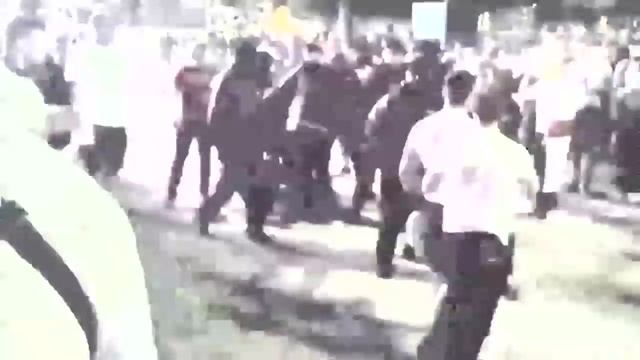 England fans clash in Paris fanzone after Euro 2016 defeat
