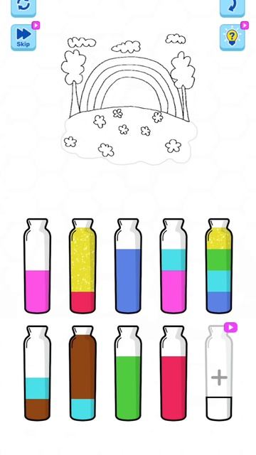 Color Sort - Fun Coloring The Puzzle  #shorts #gameplay  #gaming #mobilegameplay #033 #gameshorts