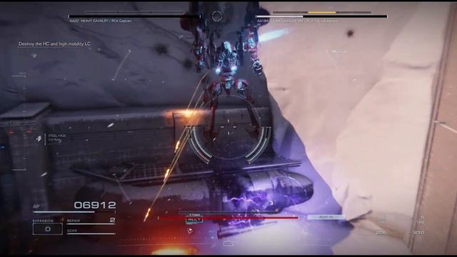 Armored Core 6: Heavy Cavalry and Light Cavalry Boss Fight (Reverse Joint Build)