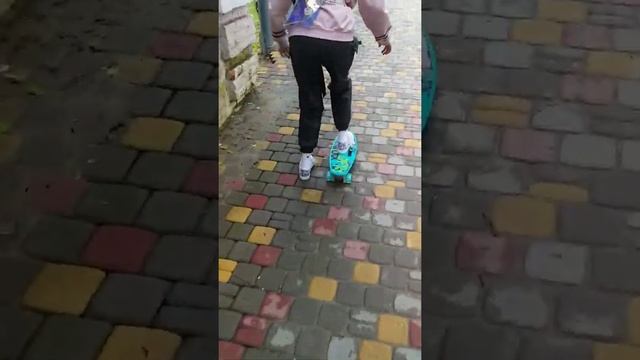 Моя мечта сбылась ! Учусь кататься на пенниборде