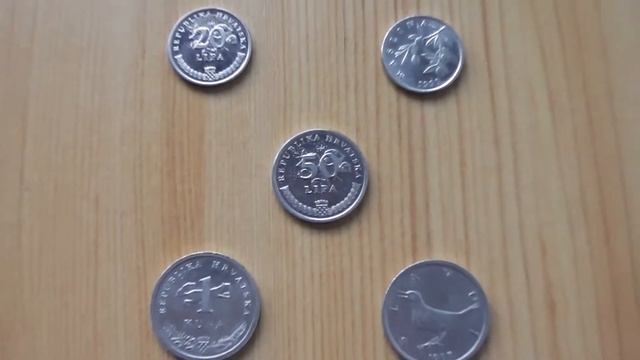 Coins collection of Croatia in HD