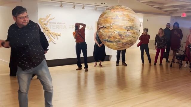 Terra Ephemera Earth Piñata Performance