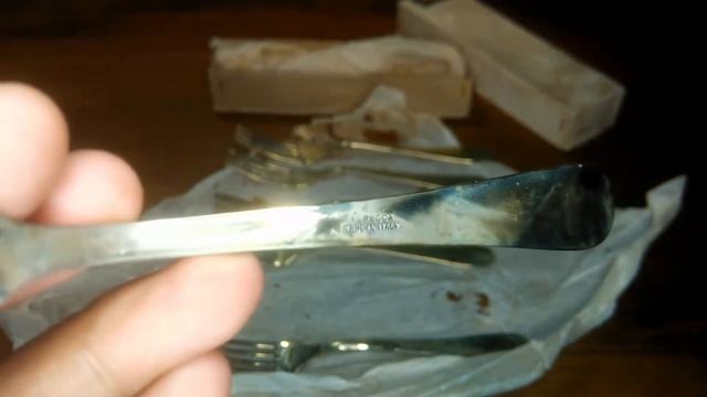 Unboxing Spoons and Forks Vintages Original Alpacca Made In Italy