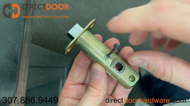 Emtek Privacy Latch - How it works.