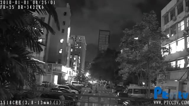 1.3 Megapixel 720P CMOS Box IP Camera night demo from PTCCTV