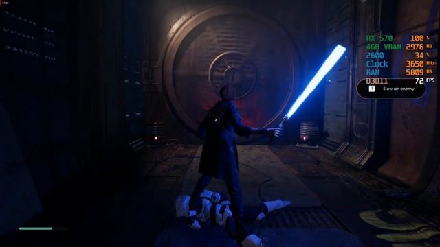 Star Wars Jedi Fallen Order - Ryzen 5 2600 + SAPPHIRE PULSE RX 570 4GB