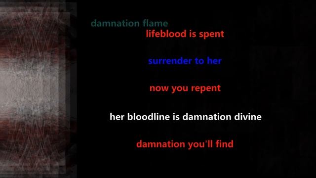 Amaranthe - Damnation Flame - 2023 - Lyric Video