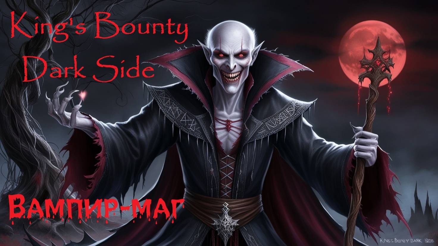 Kings Bounty ⚡ Темная Сторона ⚡ Dark Side ► 7 за вампира маг