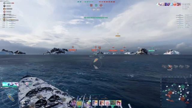 World of Warships Clan Battle (Season 20) “Salamander” [PARS1] vs [58]