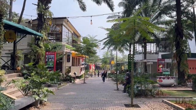 Cafe Aesthetic Ala Bali di Bogor | Spa Massage Bogor & Cafe Hopping - KOPI TUBING | Silent Vlog