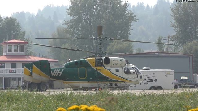 Kamov Ka-32 Engine Startup and Takeoff
