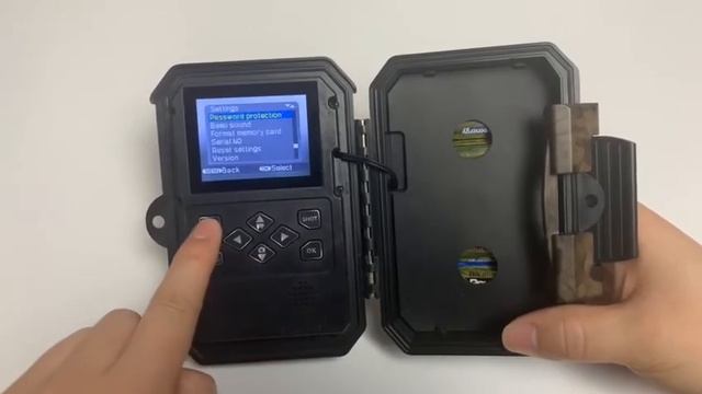 Set Password for Coolife PH770-5S Trail Camera