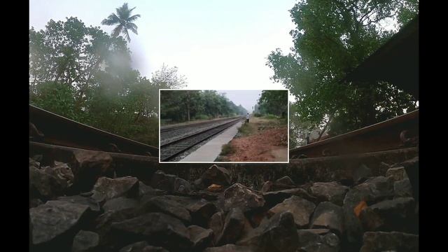 | Camera under train | Camera under  KONKANKANYA EXPRESS | PUNE WDP4D 40425 | Thrashing Suravali |