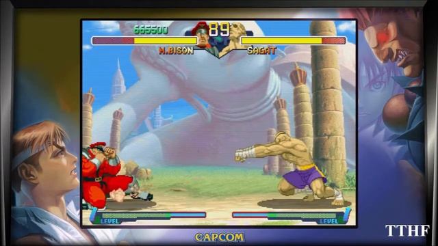 Street Fighter Alpha 2 M.Bison Gameplay + Ending
