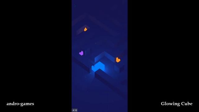 Glowing Cube (by Dreamy Dingo) - puzzle game for Android and iOS - gameplay.