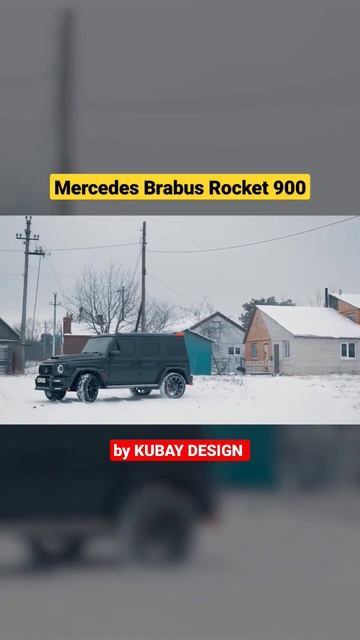 MERCEDES BRABUS ROCKET 900 #shorts #mercedes #brabus