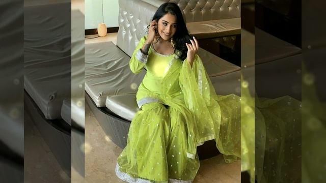 Sara Gurpal's Outfit Kurta Sharara & Palazzo😍 Punjabi Suit  #saragurpal #shorts #krishnajangid