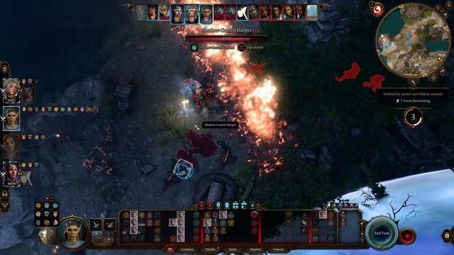 [BG3] Ep 12 (Act 2) Defend Portal for Halsin - Full Custom Team Playthrough