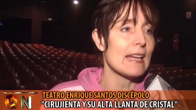 NOTA   CIRUJIENTA Y SU ALTA LLANTA DE CRISTAL TEATRO ES DISCEPOLO SILVIA DE CASTRO DIR OBRA
