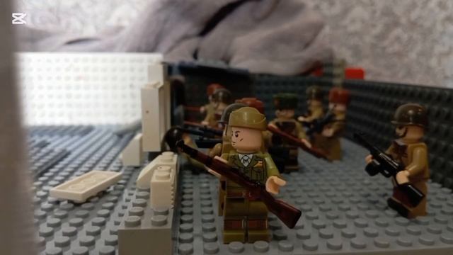 Бретская Крепость//Lego//stop motion//